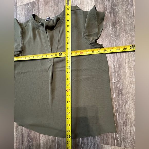 🛍️ Calvin Klein green top Size M - Picture 4 of 5